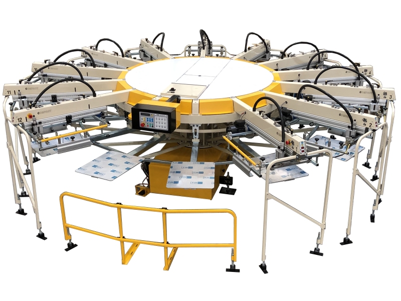 Compact CX Series Screen Printing Machine