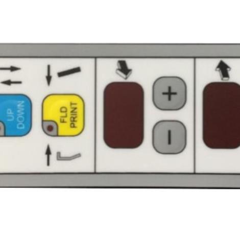 Front Membrane Panel TPE 65X165 Elec. (old)